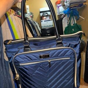 Kenneth Cole Reaction Navy and Black Tote